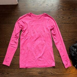 Lululemon Swiftly Tech Sonic Pink Long Sleeve